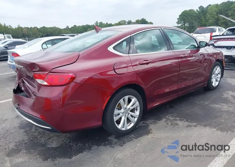 2016 Chrysler 200 Limited z USA, uszkodzony, nr VIN 1C3CCCAB5GN149575